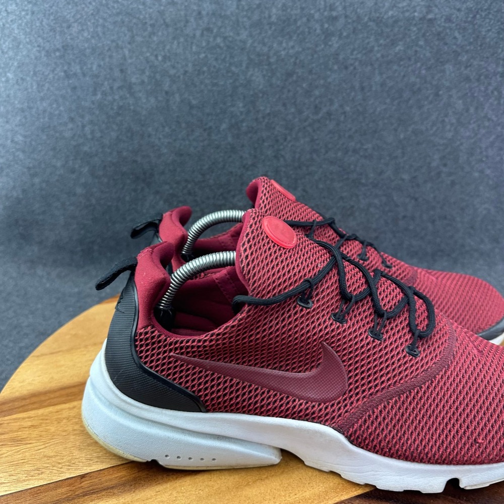 Nike Presto Fly SE Team Red Gray Mens Size 10.5 Athletic Running Shoes Sneakers - Picture 3 of 13